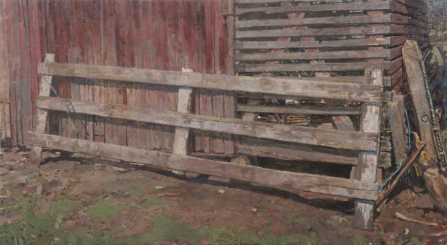 East To West  24&quot; x 44&quot;  Oil On Linen