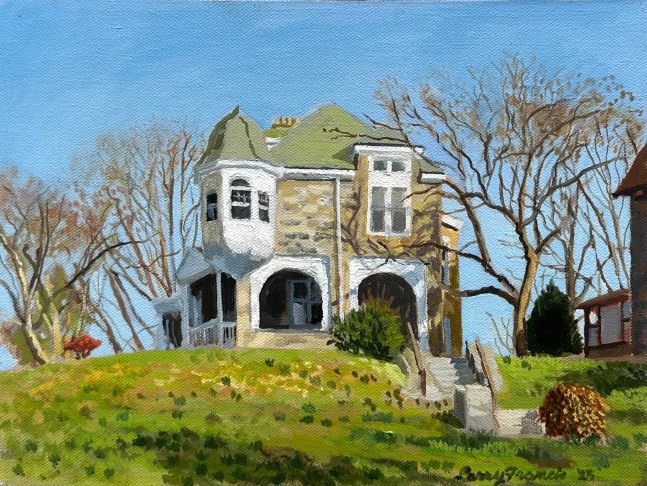 The Castle  9" x 12"  Oil On Canvas