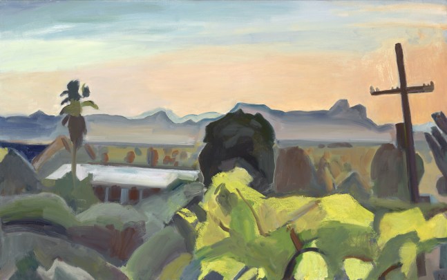 Toward Sunset I  25″ x 40″  Oil On Canvas