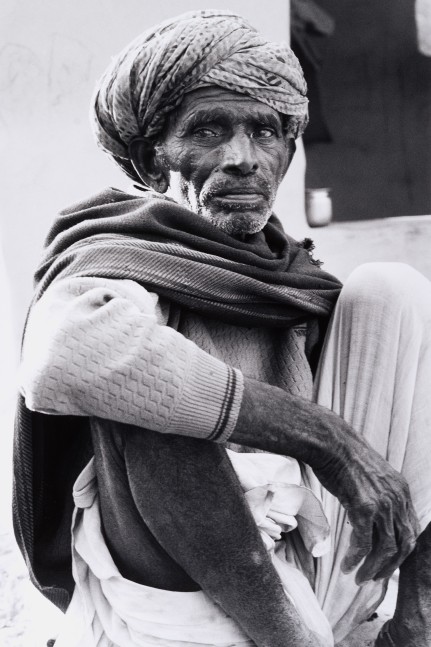 In A Rajasthani Village  17&quot; x 11.5&quot;  Toned Silver Gelatin Print