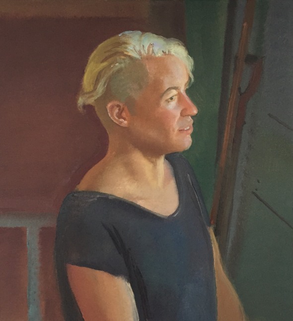 Portrait Of Carol  26&quot; x 20&quot;  Oil On Linen