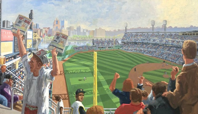 PNC Park, Pittsburgh 36” x 60” Oil On Canvas