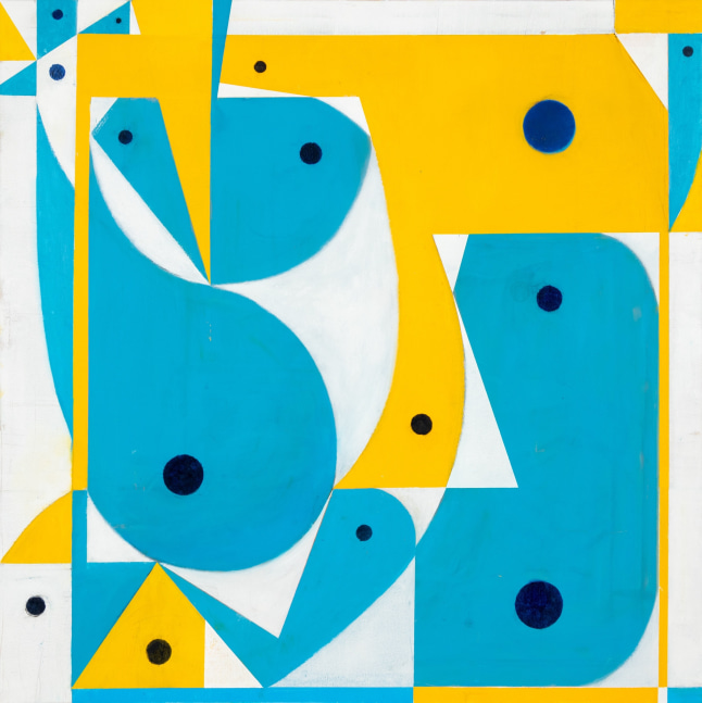 Flock 2  48" x 48"  Oil On Canvas