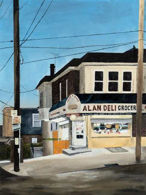 Alan Deli  18&quot; x 24&quot;  Oil On Panel