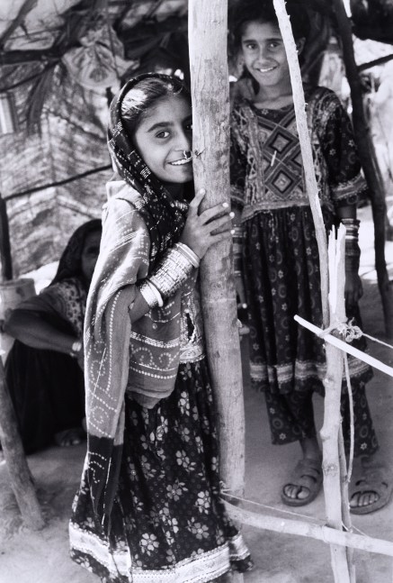 Nomad Sisters, Gujarat  17&quot; x 11.5&quot;  Toned Silver Gelatin Print