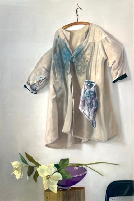 Two Magnolias, 60&quot; x 40&quot;, Pastel On Paper