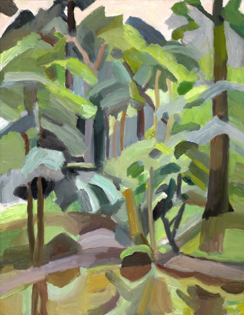 Governor Dick’s Woods II  14″ x 11″  Oil On Board