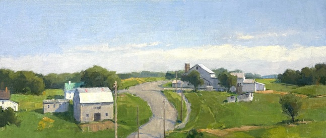 Kirkwood  11&quot; x 26&quot;  Oil On Canvas