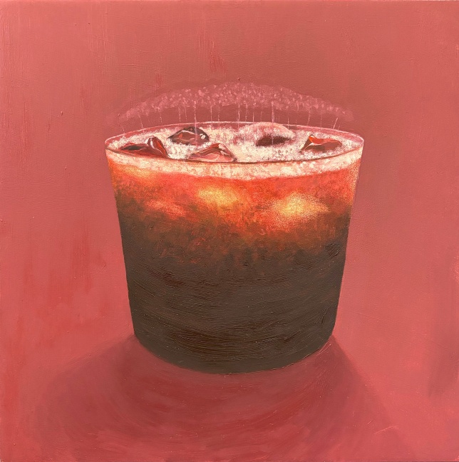Fizz  12” x 12”  Oil On Panel