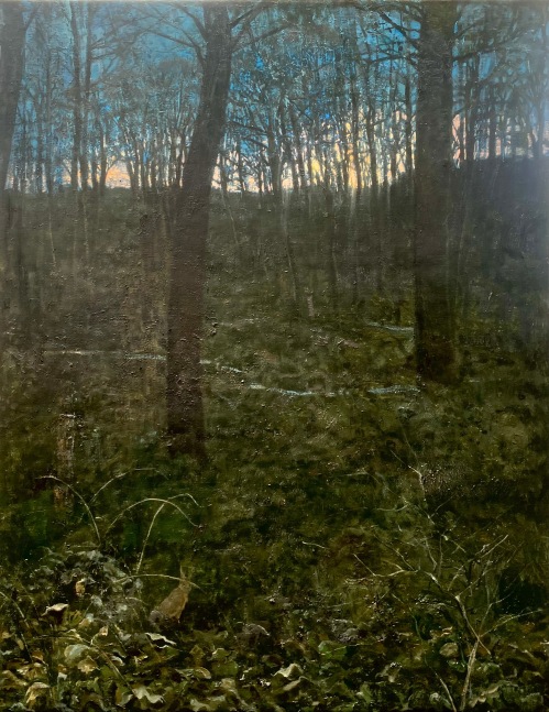 Dusk  44&quot; x 34&quot;  Oil On Canvas