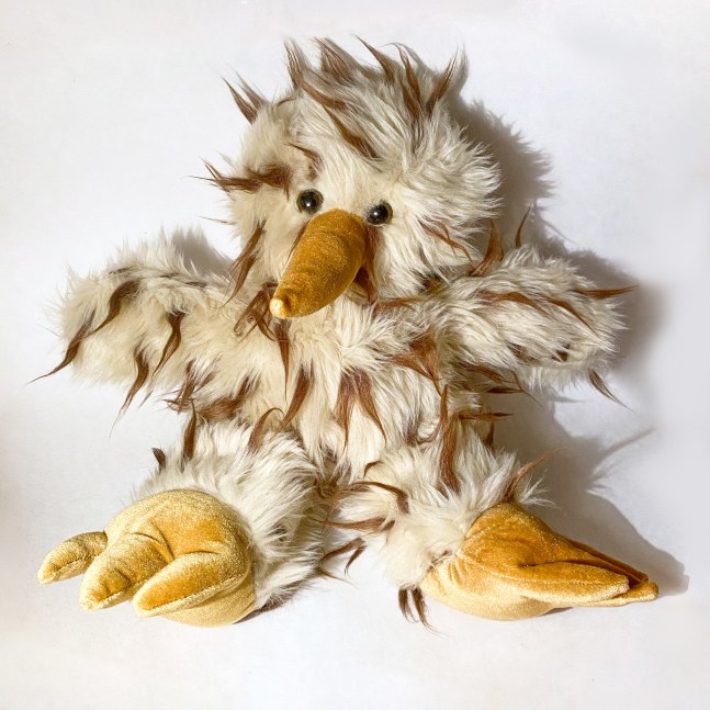 Clare McCarthy, Tufted Roger  one size  Faux Fur, Doll Eyes