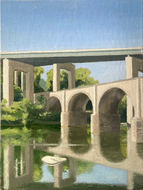 Schuylkill  12” x 9”  Oil On Canvas Panel