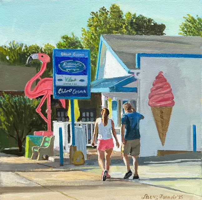 Chloe's (Small)  12&quot; x 12&quot;  Oil On Canvas