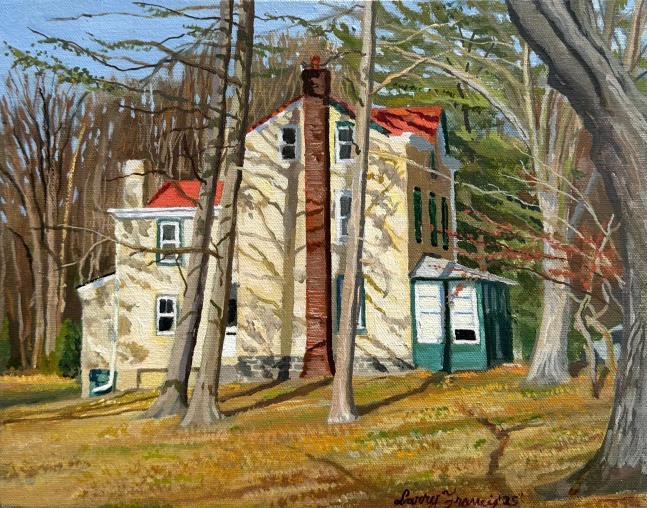 Scout House  11" x 14"  Oil On Canvas
