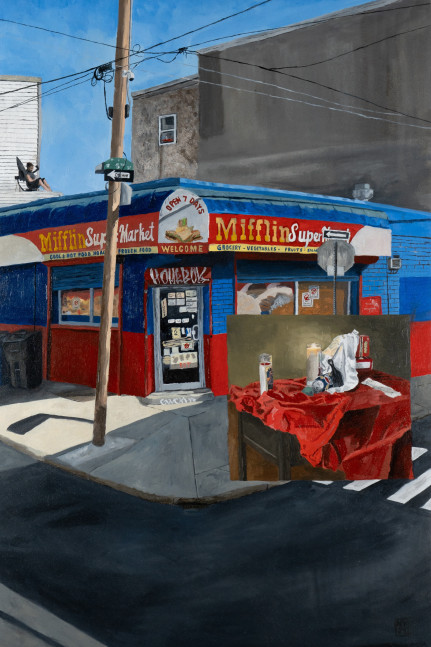 Convenience  24&quot; x 36&quot;  Oil On Panel