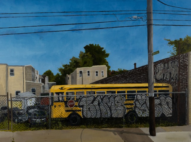 Recess (SOLD)  18&quot; x 24&quot;  Oil On Panel