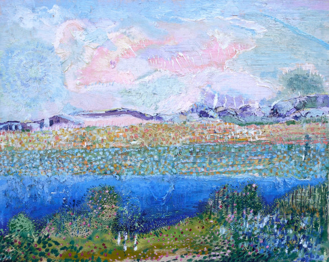 Approach  16&quot; x 20&quot;  Oil On Panel