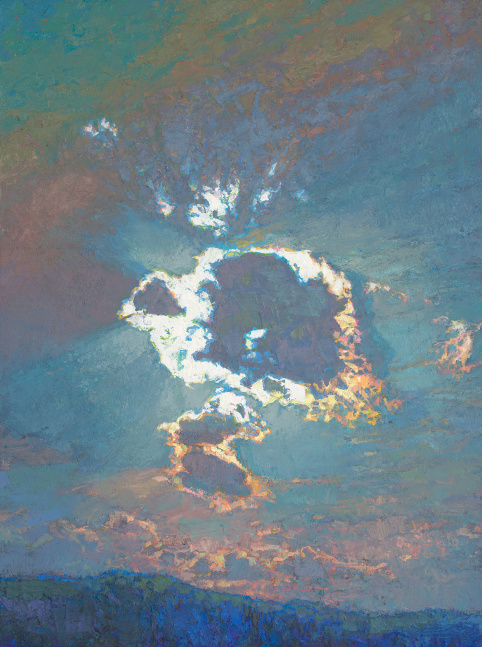 Eclipsed  24&quot; x 18&quot;  Oil On Belgian Linen