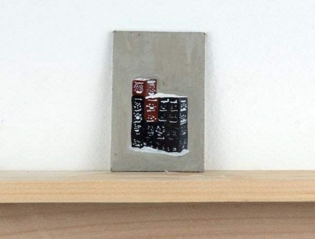 Location Sample 01  3&quot; x 2&quot;  Oil On Panel
