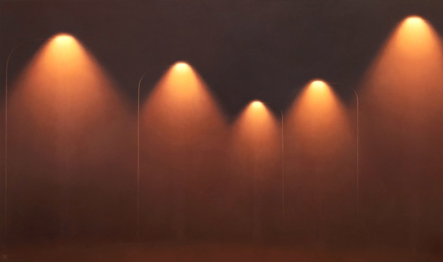Hover  36&quot; x 60”  Oil On Panel