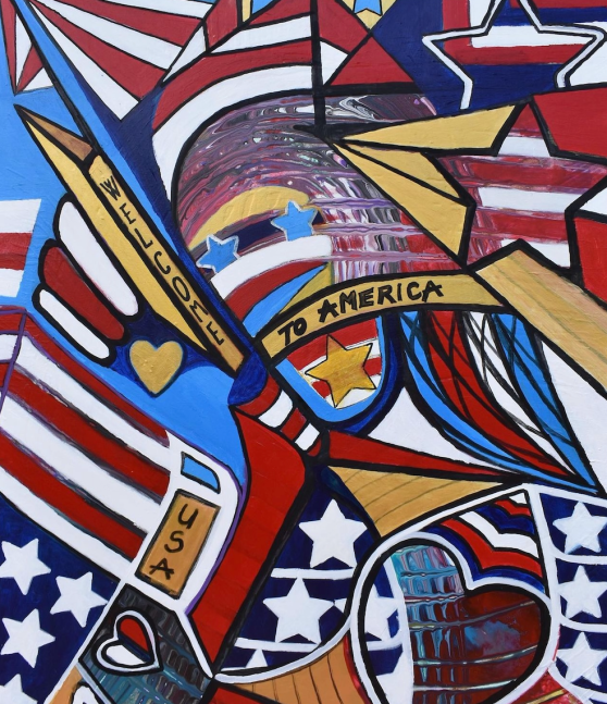 Welcome to America - Living The Dream, 2023

Mixed Media on Canvas

48 x 36 inches

Purchase