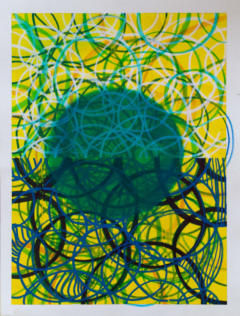Angelic Sphere, 2022

Acrylic, Spray Enamel &amp;amp; Marker on Paper

16 x 10 inches

Purchase