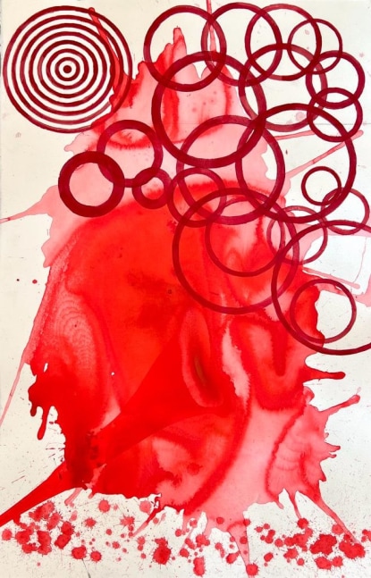 Redworld (Concentric), 2023

Vitreous Acrylic and Latex Enamel on Arches Hot Press Museum Paper

40 x 26 inches

Purchase