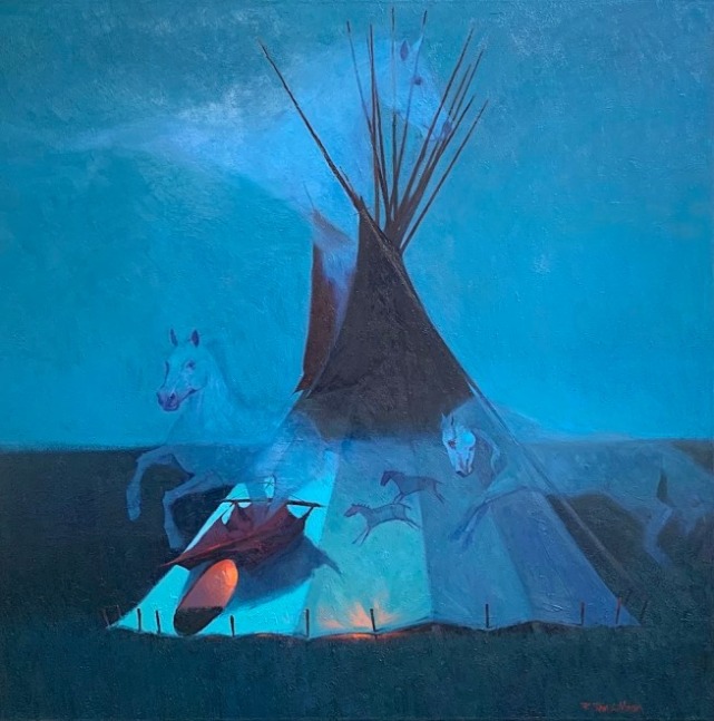Night Mares
Oil on canvas
50 x 50 inches
SOLD
