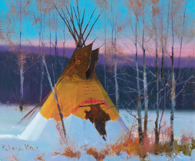 Wolf Butte Camp, 2022
Oil on canvas
10 x 12 inches
AVAILABLE