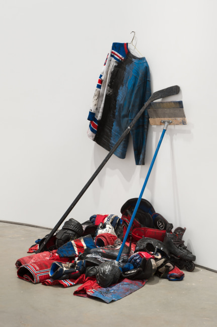 Jacob Trouba: Landing My Mark (installation view)