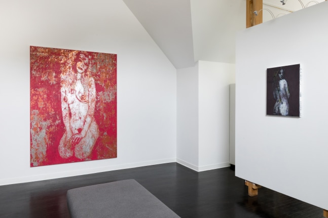 Enoc Perez: Nudes - installation view
