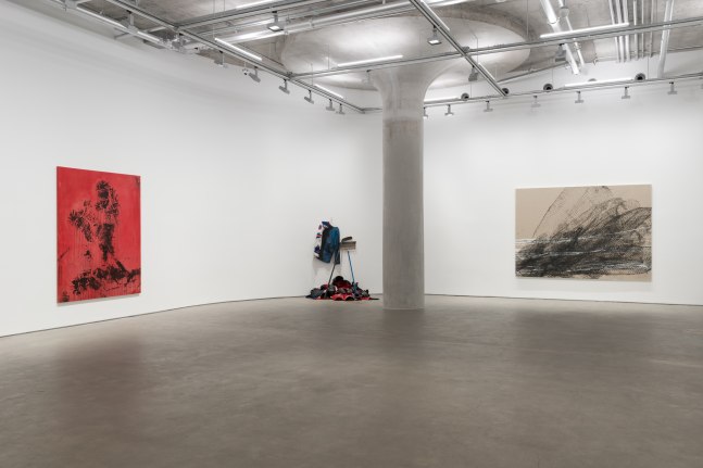 Jacob Trouba: Landing My Mark (installation view)