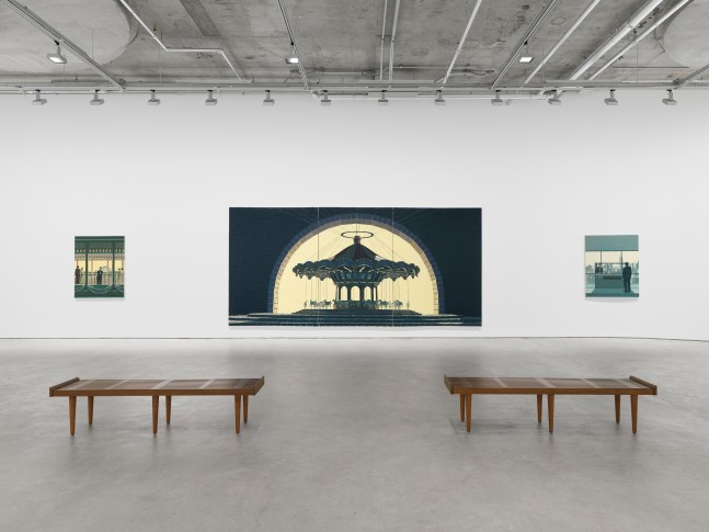 Ho Jae Kim: Carousel (installation view at Harper's Chelsea 512)