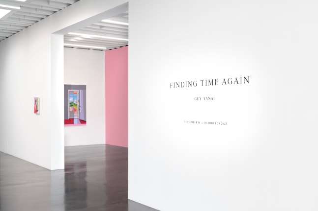Guy Yanai: Finding Time Again (installation view)