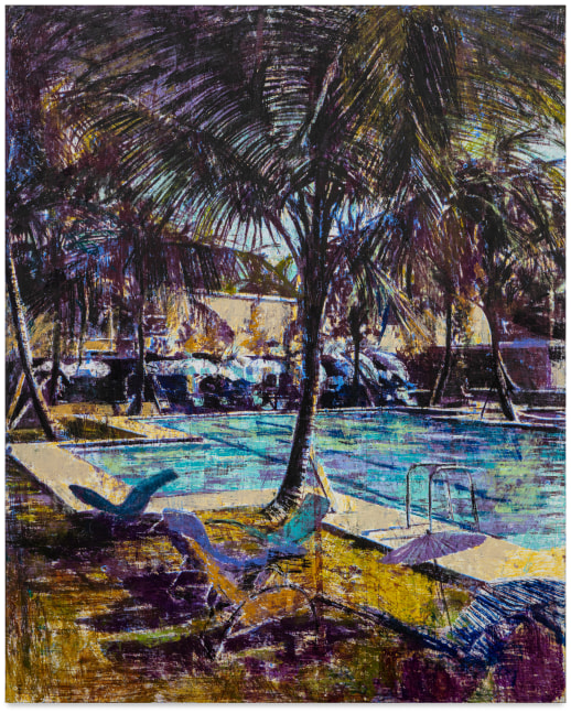 Enoc Perez, Pool at Dorado Beach Hotel, Puerto Rico, 2023