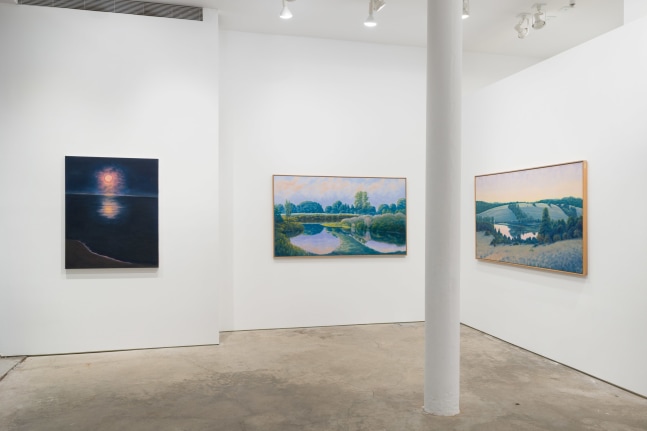 Ray Ciarrocchi: August Moonrise (installation view)