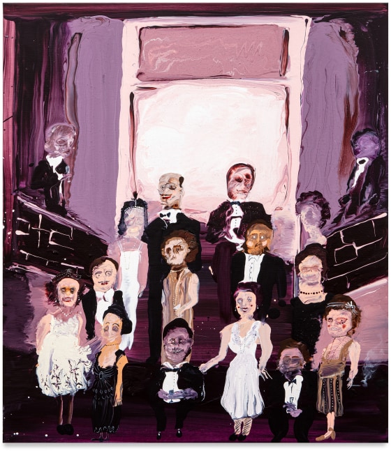 Genieve Figgis
1930s Cocktail Party
2025
Acrylic on canvas
31.5 x 27.5 in