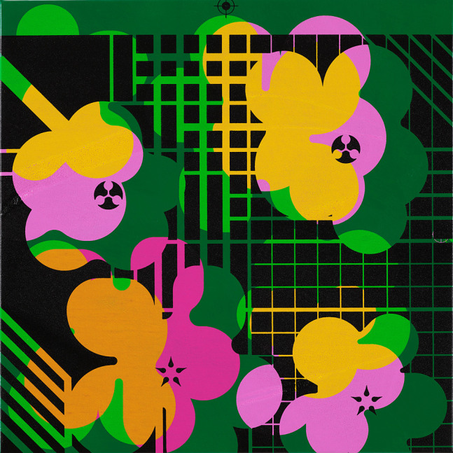 Ryan McGinness, Warhol Flower Icon (WFI.14.125), 2018