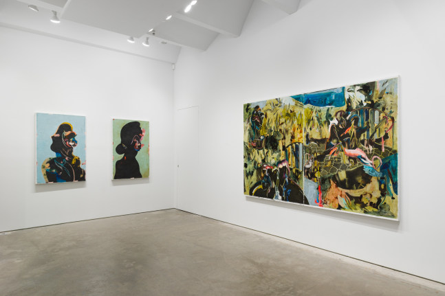 Leasho Johnson: The Love of Men and the Fear of Stones (installation view)