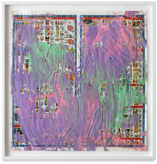 Anke Weyer  Untitled (purple) 2015