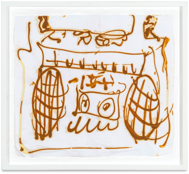 Brian Belott
Untitled
2015
Mustard on paper
14 x 15.5 in