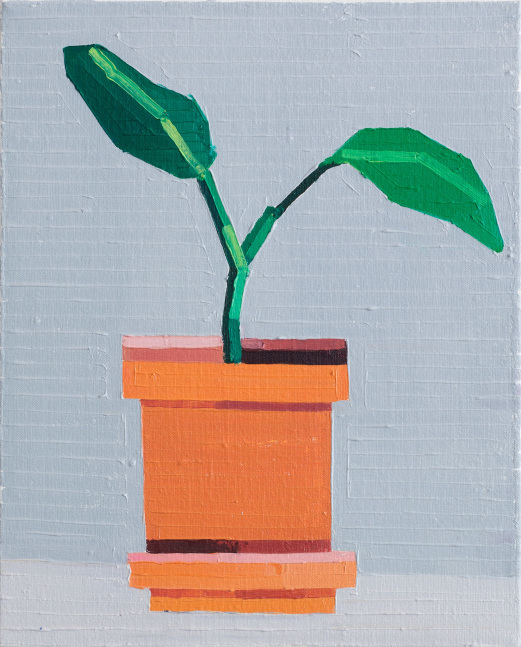 Guy Yanai Plant with Two Leaves 2016