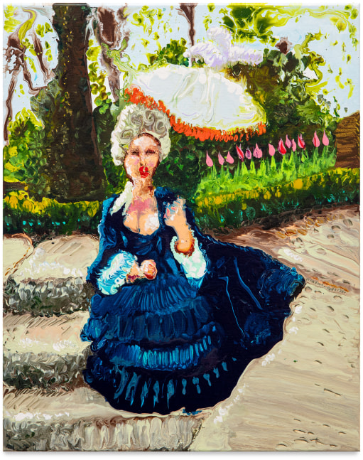 Genieve Figgis
Lady with a Parasol
2025
Acrylic on canvas
21.5 x 16 in