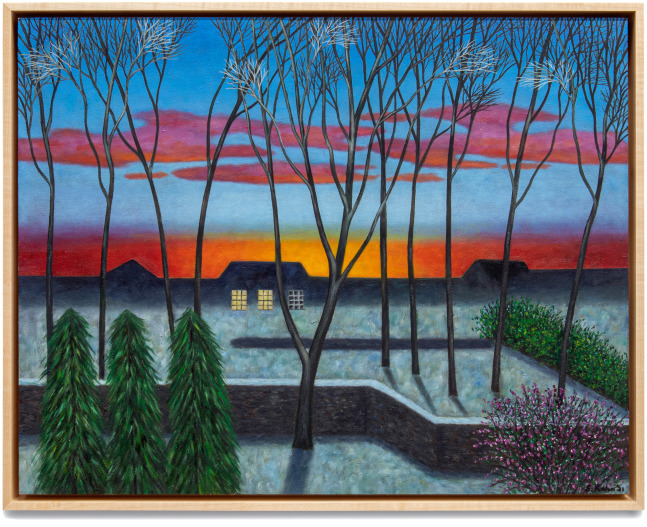 Scott Kahn, Winter Sunset, 2020