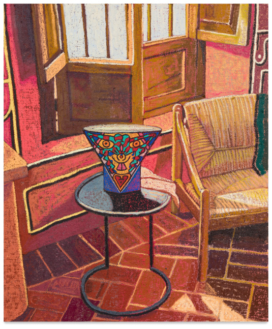 JJ Manford, Interior at Maison Hidalgo with Keith Haring Vase, 2023