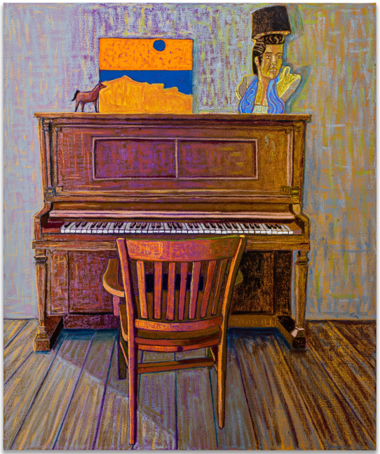 JJ Manford, E.M.’s Piano &amp; Elvis Lamp, 2021