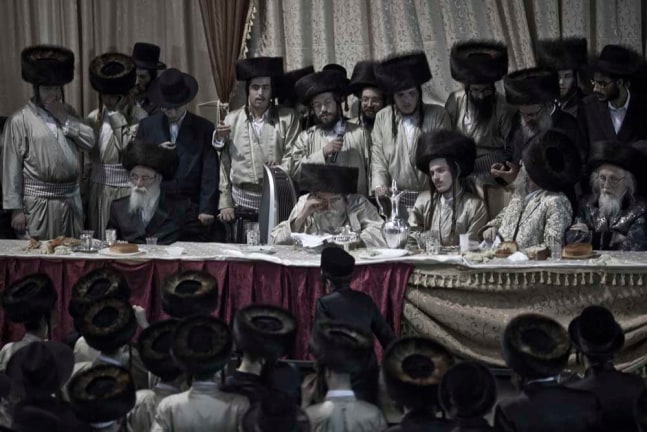 Wedding I, Toldot Avraham Yitzchak Hasidim, Bnei Brak, 2012,&amp;nbsp;C-Print,&amp;nbsp;14.5 x 21 inches
