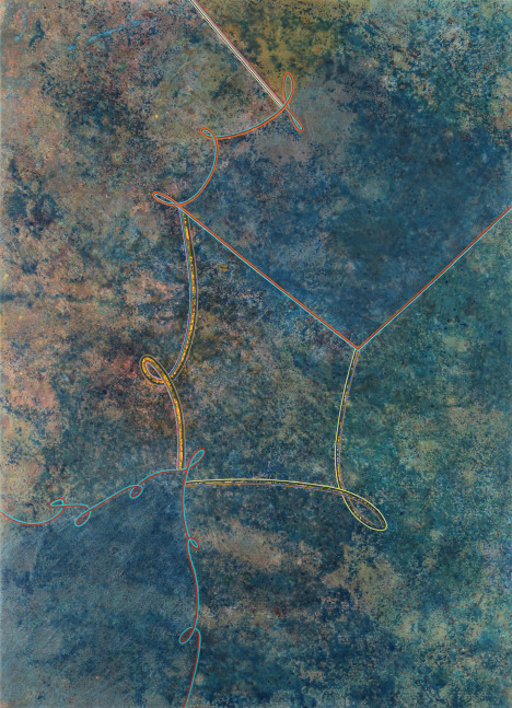 See What Happens, 1971, gouache on paper, 22 1/2 x 16 1/4 inches