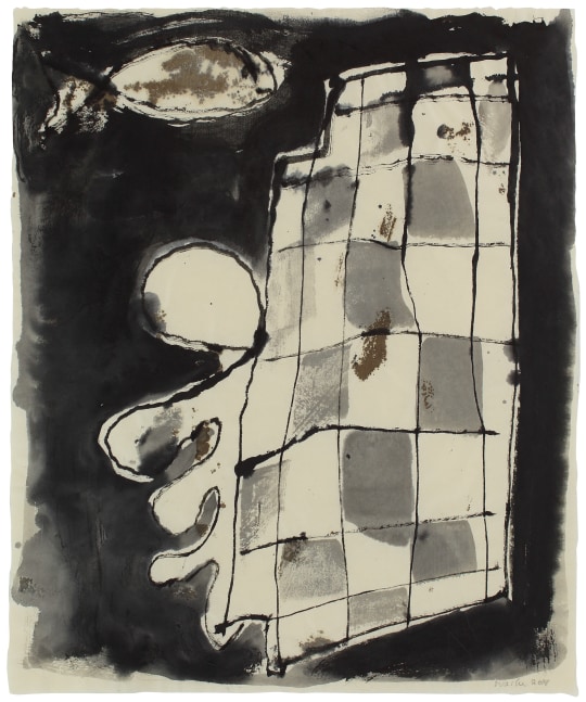 Untitled, 2018, ink on paper, 20 1/4 x 16 3/4 inches