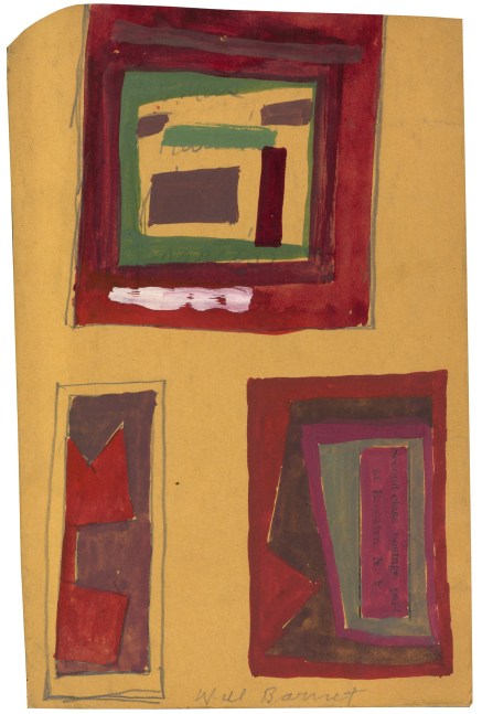 Untitled, c. 1954-1959, mixed media on paper, 7 3/4 x 5 inches

$7,500

Available